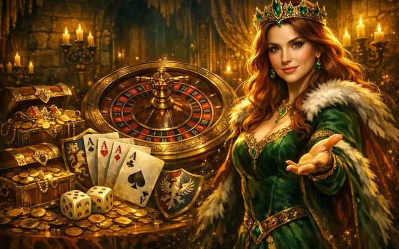 Pagina di login Casinia Casino